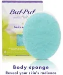 Buf-Puf Double Sided Body Sponge Cleans & Refreshes Skin, 1ct