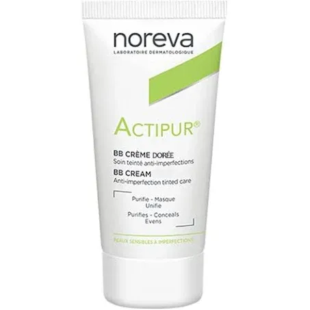 Noreva Actipur BB Light Colored Cream Skin Sensitive to Imperfections 30ml