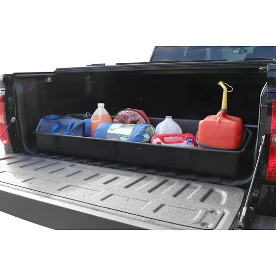 Red Hound Auto FullSize Truck Bed Storage Cargo Organizer Fits Ford Chevrolet GMC Dodge Ram Toyota Nissan Universal 55 Inch to 69 inch Wide Beds Secure Protect Groceries and More