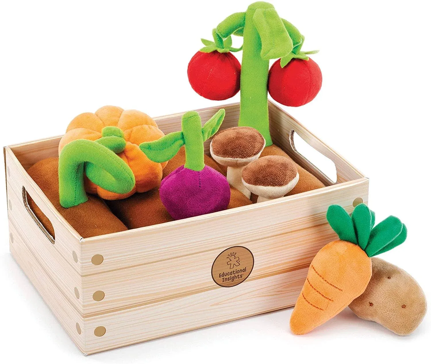 Educational Insights - Plush Vegetable Garden