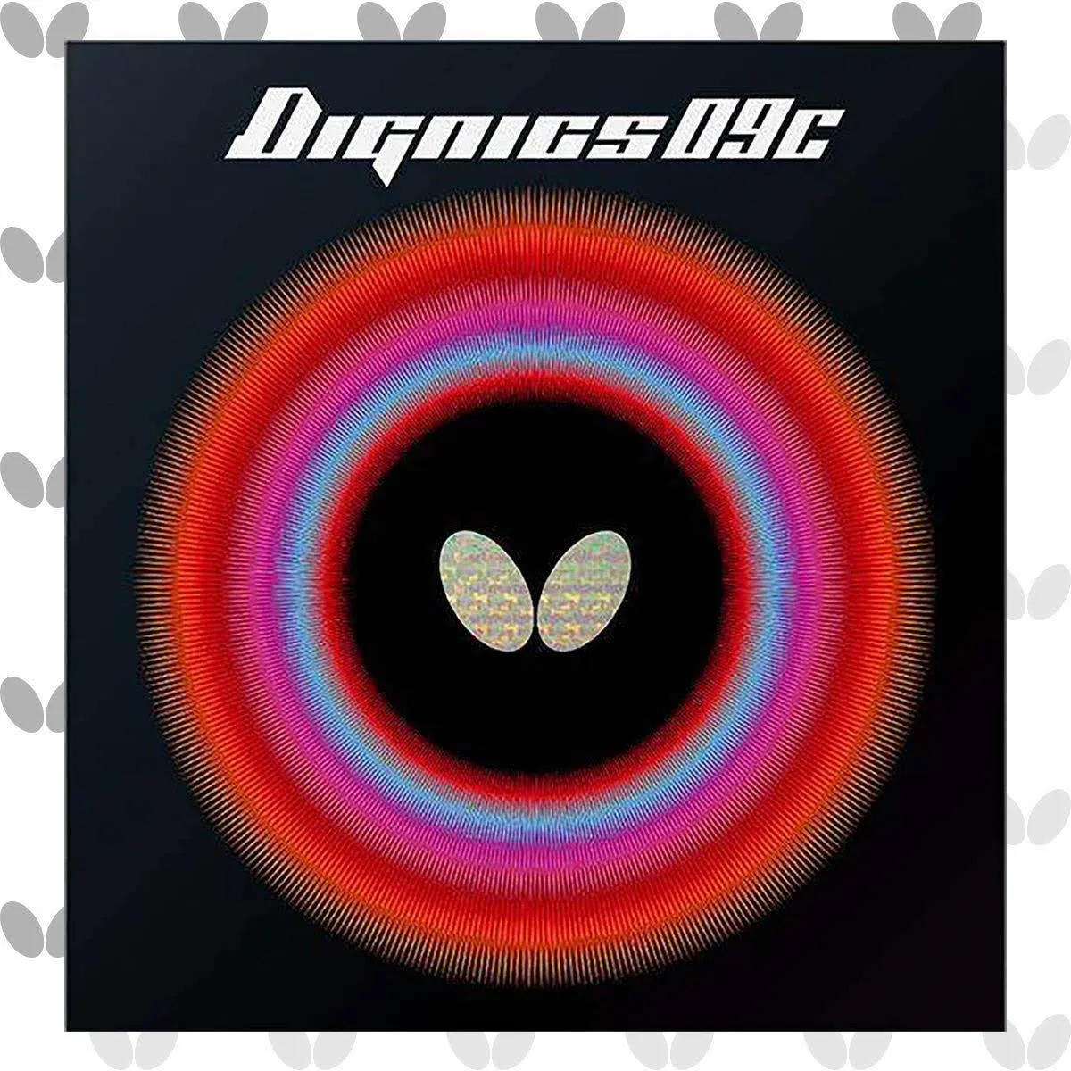 Butterfly Dignics 64 Table Tennis Rubber Black / 1.9 mm