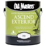 Old Masters 71101 1G Satin Ascend Water Based Clear Finish