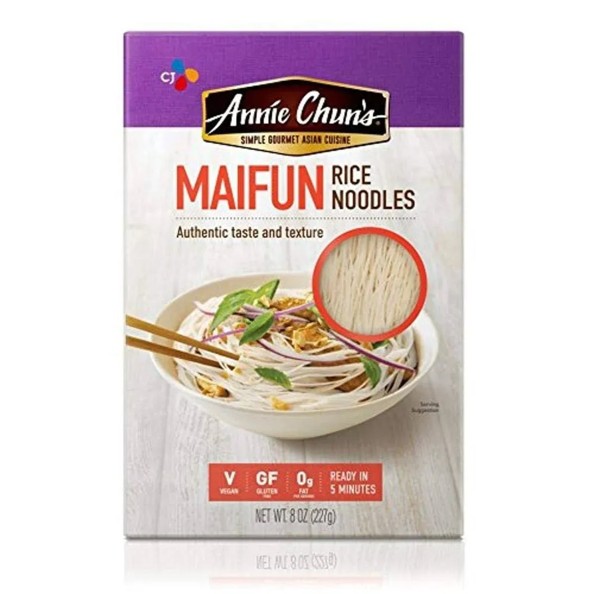 Annie Chun's Gluten-Free Maifun Rice Noodles 6 Count / 8 oz