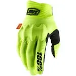 100% Cognito Gloves Yellow Black