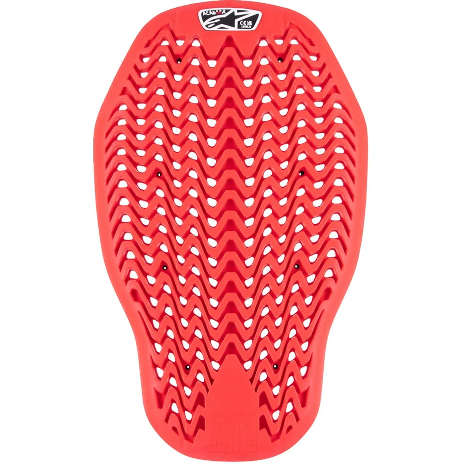 Alpinestars 6526524-31-M Nucleon Plasma Back Protector Insert Md