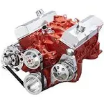 Chevy Small Bock Serpentine Conversion Kit - Alternator &amp; Power Steering Appl...