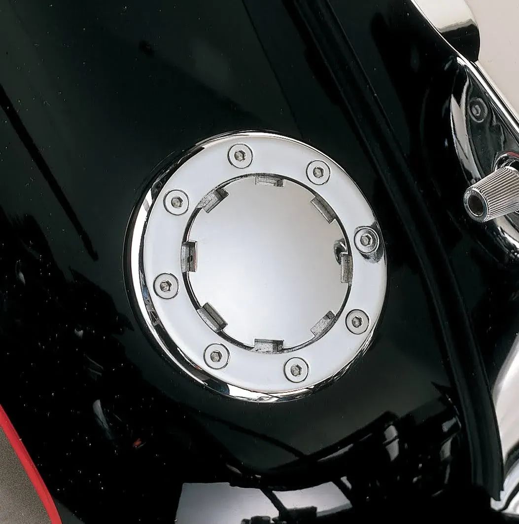 Kuryakyn 8310 Flush Mount Non-Vented Gas Cap Harley (Sold Each)