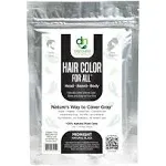 All-Natural Organic Henna Hair Color Kit - Permanent Gray Coverage - Vegan