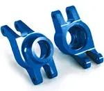 Traxxas 8952X Carriers Stub Axle Blue Aluminum Rear