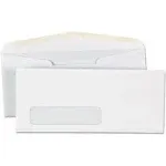 UNIVERSAL Window Business Envelope #10 4 1/8 x 9 1/2 White 500/Box 35211