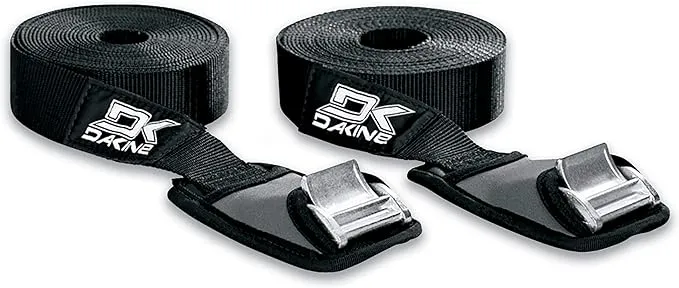 Dakine Baja Tie Down Straps 12 ft Black