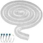 Qucship 2-1/2" x 10' Heavy PVC Dust Collection Hose