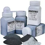 Rock Tumbler Grit 4 Steps Complete Kit,Total 3 Pounds, Can Polish Up to 20 LBS of Rocks, Rock Polishing Grit Media for Any Brand Rock Tumbler, Rock