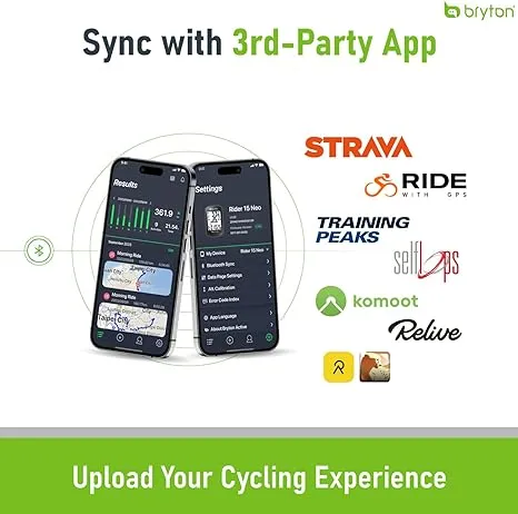 Bryton Rider 15 Neo GPS Bike/Cycling Computer Device Only Twist Click Speed