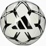 Adidas Starlancer Club Soccer Ball WHITE | BLACK SZ 5