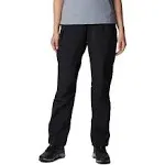 Columbia Hazy Trail Rain Pant - Women's Black, L/Reg