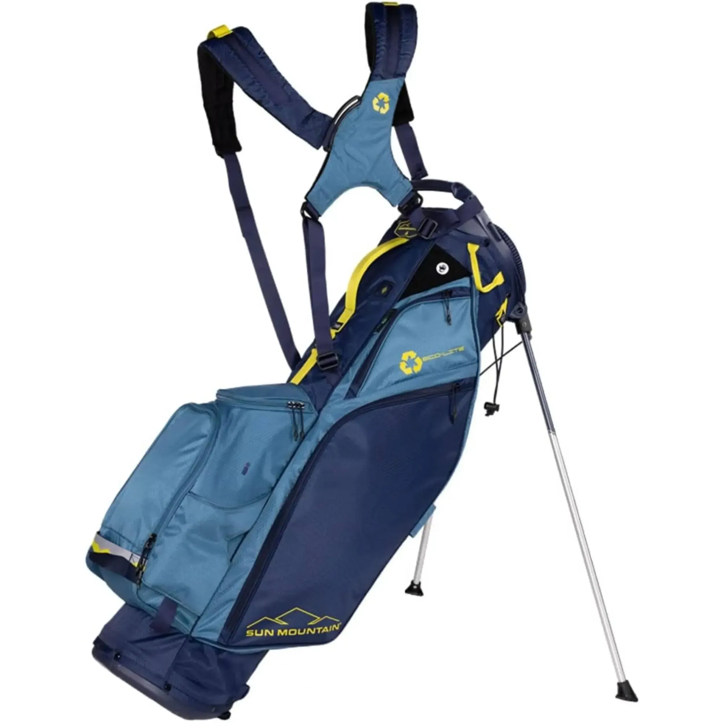 Sun Mountain 2023 Eco-Lite Stand Bag Navy/Spruce/Spring