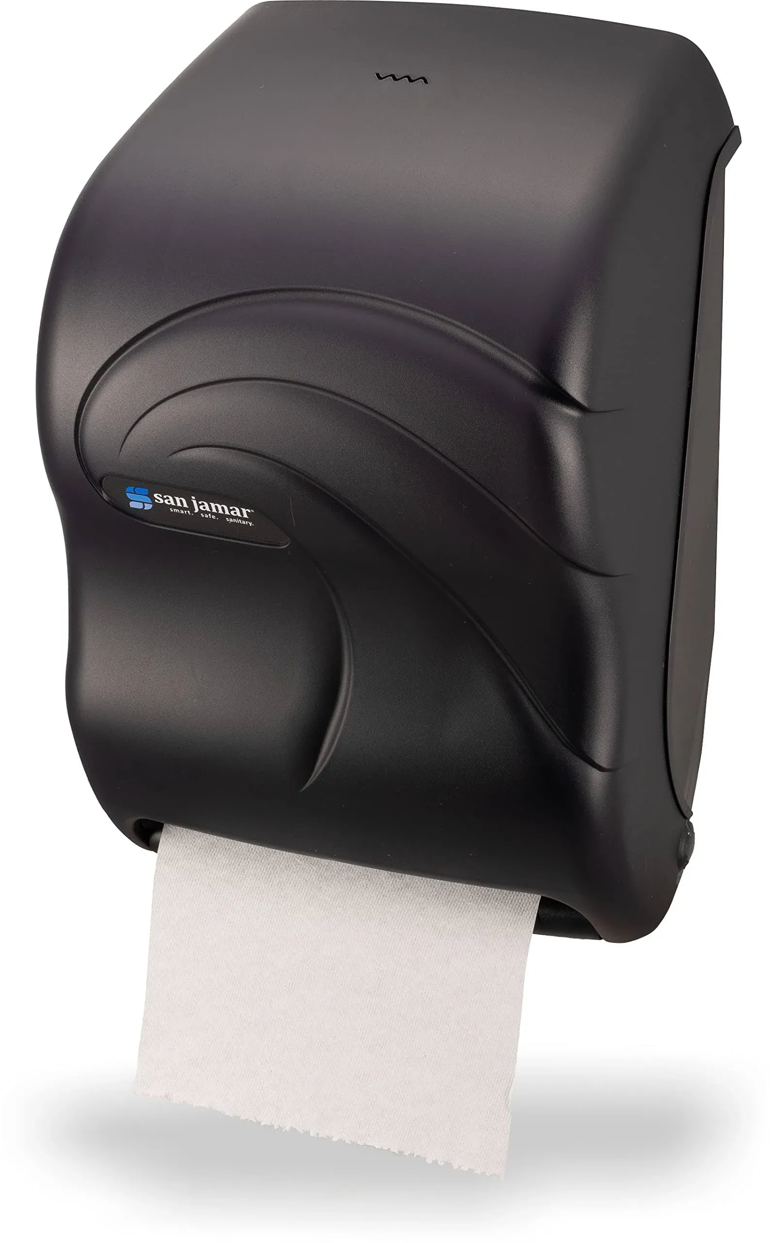 San Jamar T1390TBK Electronic Touchless Roll Towel Dispenser, 11 3/4 x 9 x 15 1/2, Black