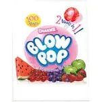 Charms Assorted Blow Pops, 100/bx