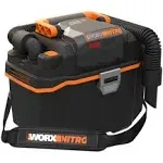 Worx Nitro WX031L 20V 2.1 Gal Cordless Wet/Dry Vacuum, Black