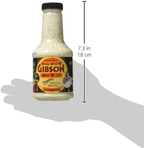 Big Bob Gibsons Original White Sauce - 3 pack