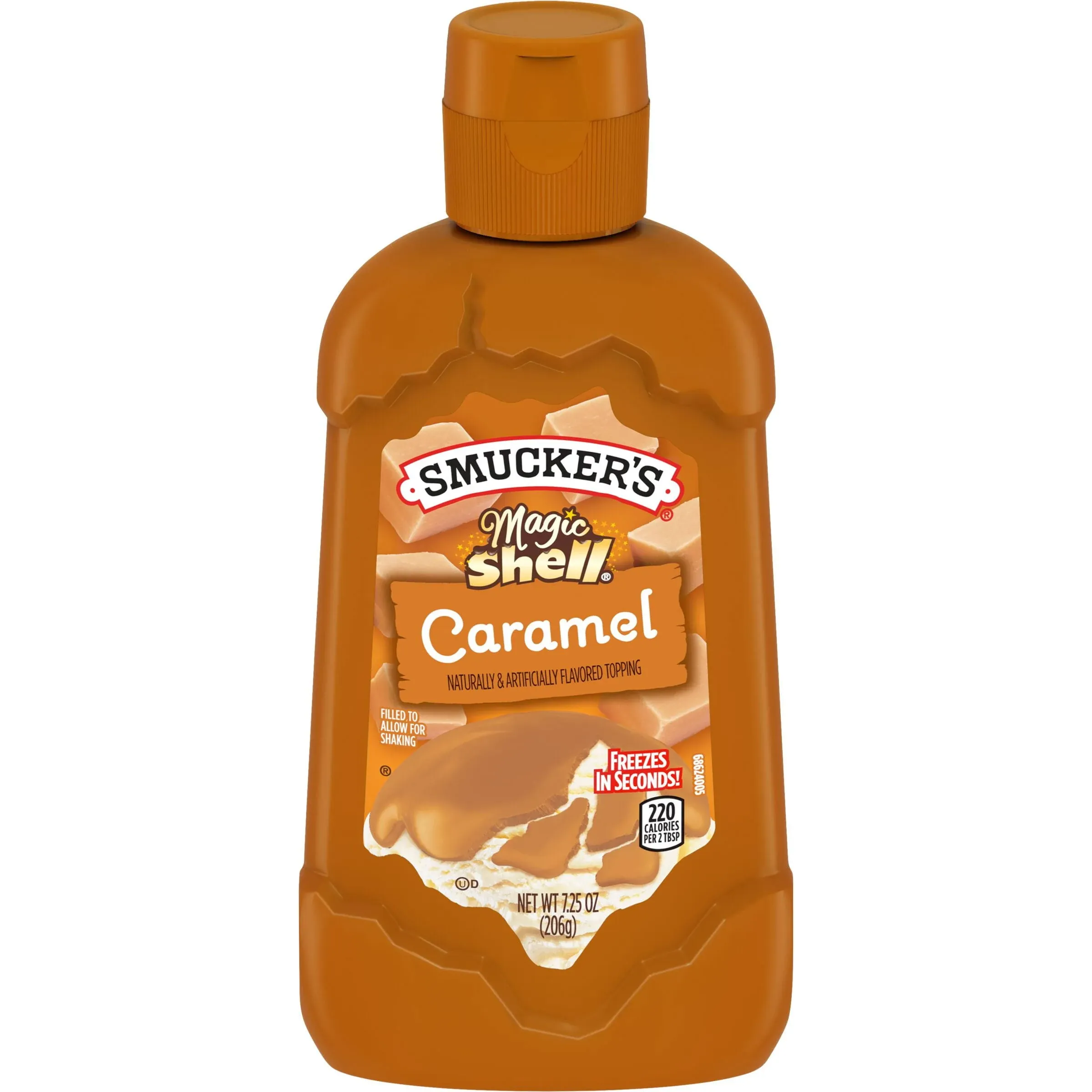 Smucker's Magic Shell Caramel Flavored Topping, 7.25 Ounces