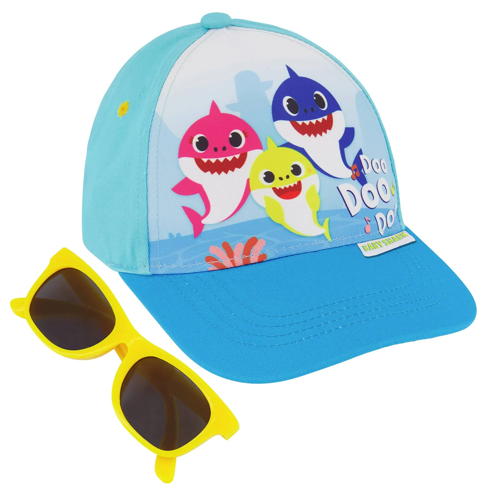 Abg Boys Toddler Hat for Ages 2-4 - Paw Patrol, Thomas, Baby Shark, Mickey Mouse or Batman Kids Baseball Cap and Sunglasses