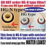 Kuraray Chemical Japan Japan Made HG-N Type Premium Grade Lead Removal Compatible Alkaline Water Filter (Not Compatible with Original HG Type Model