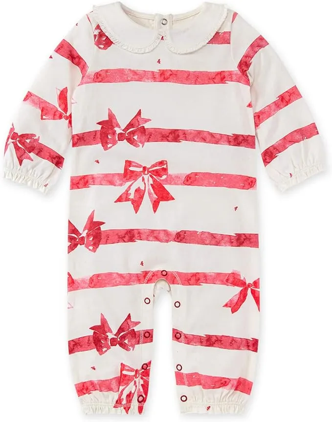 Burt's Bees Baby Romper Jumpsuit, 100% Organic Cotton One-Piece Outfit Coverall