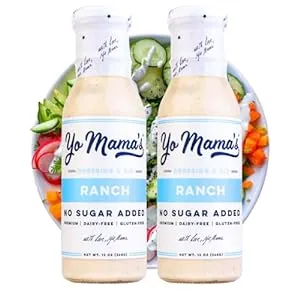 Yo Mama's Foods Gluten-Free Ranch Salad Dressing & Dip, 13 oz