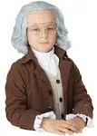 Child Benjamin Franklin Wig - ST Silver