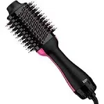 Blow Hair Dryer Brush Dryer Brush 110V-120VHot Air Brush and Styler Volumizer with Negative Ion Anti-frizz Ceramic Titanium Styling Brush