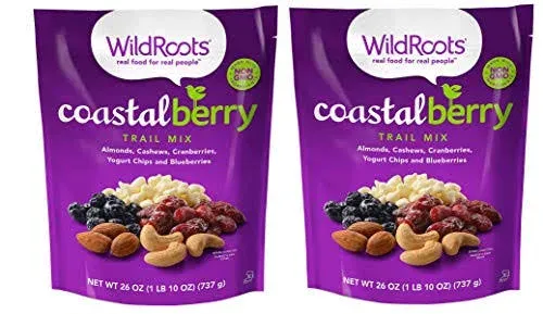 Wild Roots 100 Trail Mix Coastal Berry Blend (2 Pack - 26 oz EA)