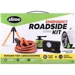 Slime Emergency Roadside Kit with Tire Inflator, Jumper Cables and Tire Sealant