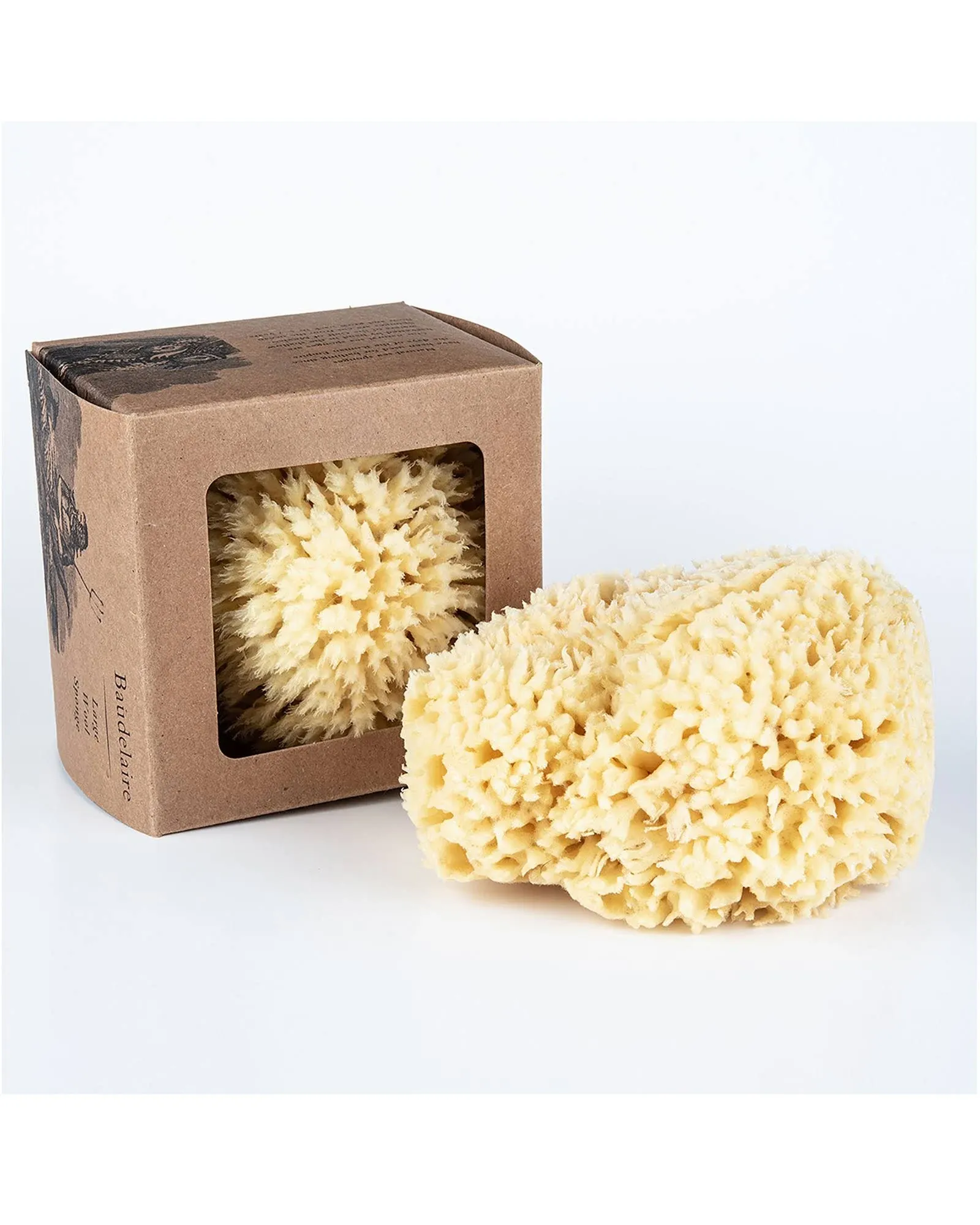 Natural Wool Sponge 4.5in