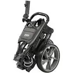 KVV 3 Wheel Foldable/Collapsible Golf Push Cart Ultra Lightweight Smallest Folding Size New-Version Scorecard Holder