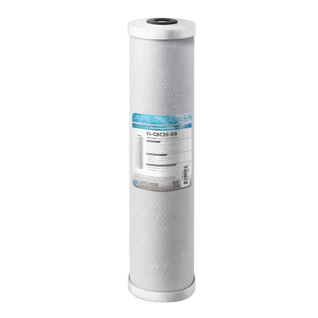 APEC Water APEC Whole House 20 in. High Flow Carbon Block Replacement Water Filter FI-CBC20-BB