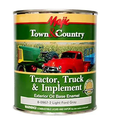 Tractor, Truck and Implement Paint, Light Ford Gray, 1 Quart