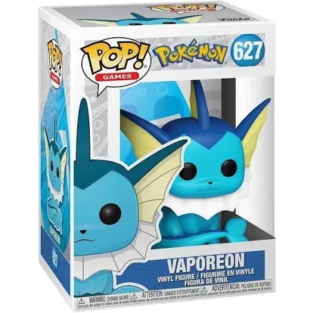 Funko Pop! Games: Pokemon - Vaporeon Vinyl Figure