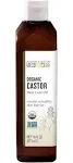 Aura Cacia Organic Castor Oil, 16 fl. oz., Skin Care, Hair Care, Massage, Moisturizes Skin, Creates Healthy Skin Barrier