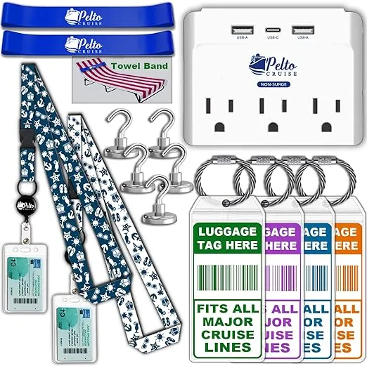 Cruise Essentials 2024 Must Haves Cruise Luggage Tags Holder