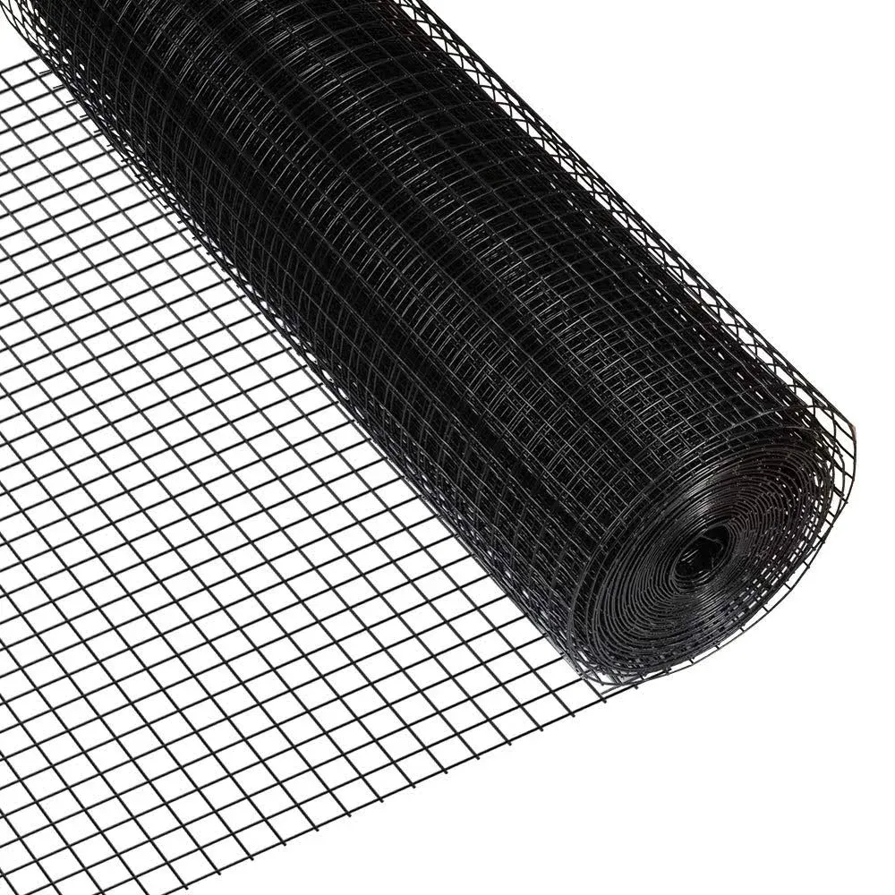 AMAGABELI GARDEN & HOME Hardware Cloth 48inch x 50ft 1inch 17 Gauge Galvanized Before Welding Square Welded Wire Mesh Fence Roll for Vegetables Garden Netting Chicken Coop Animal Enclosure BG300