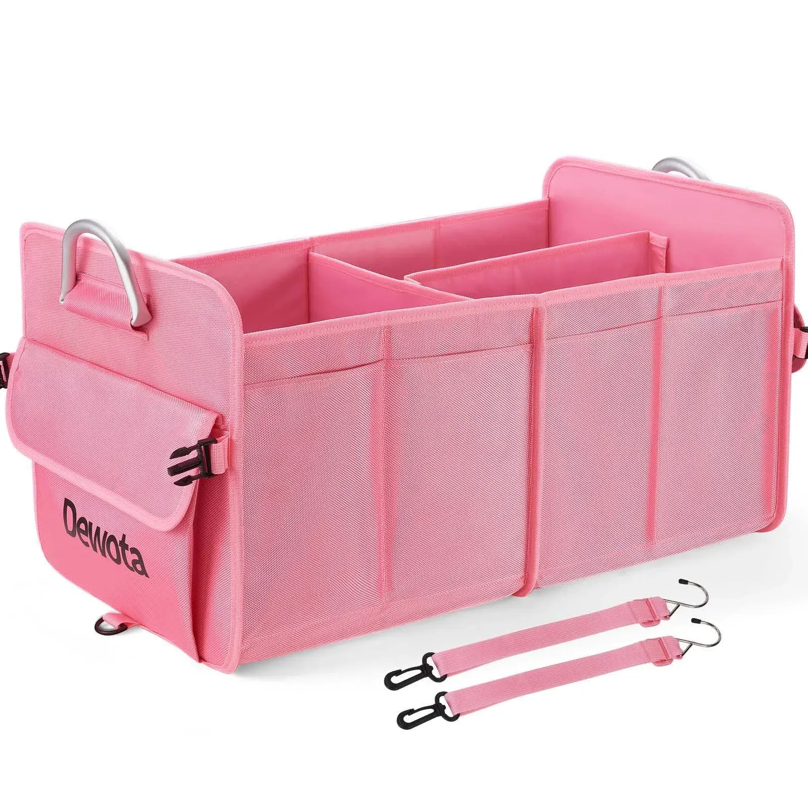 Dewota Trunk Organizer for Car,Car Accessories Women Pink,Car Small, Pink 