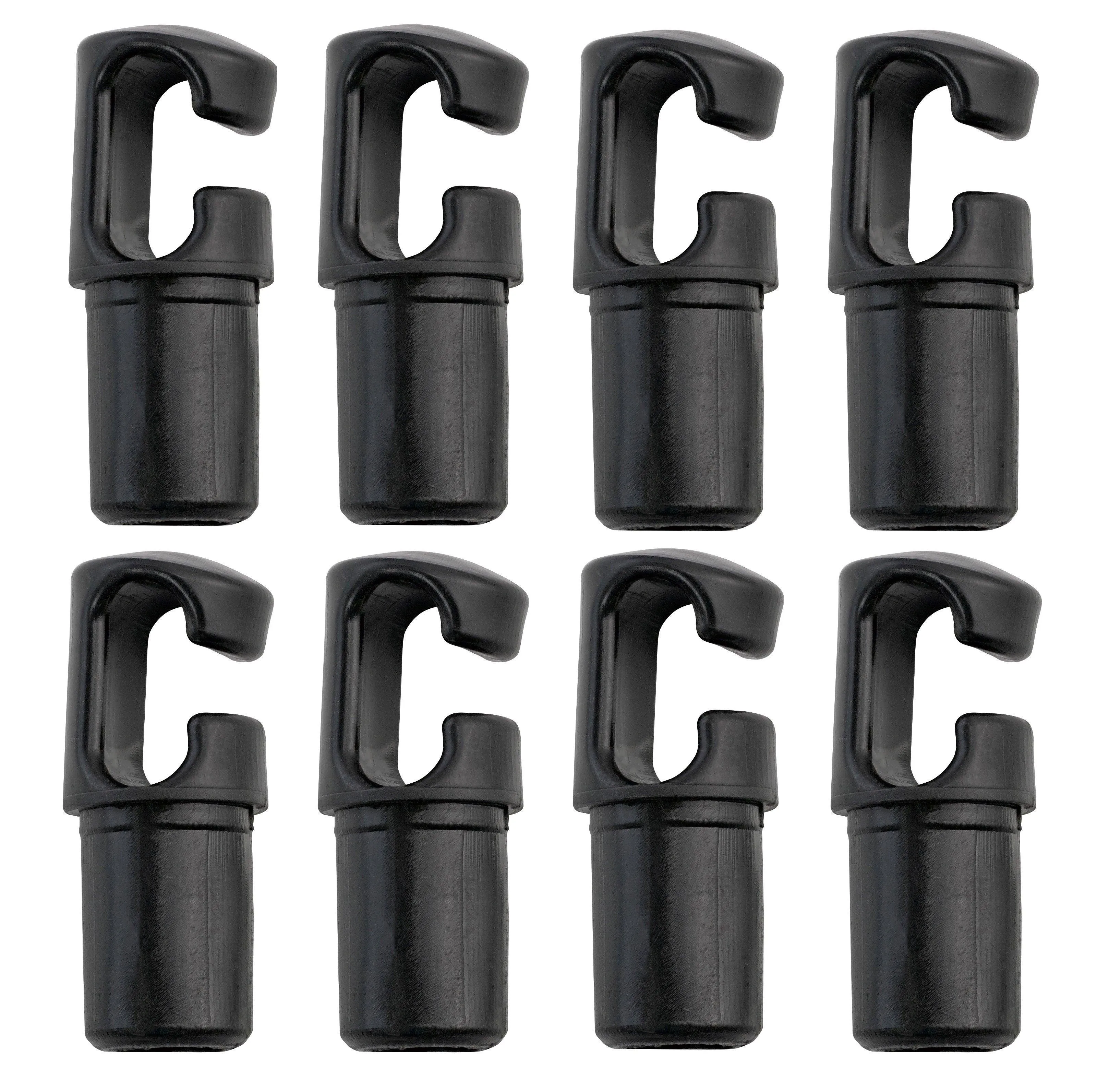 Upper Bounce Enclosure G shaped Pole Caps-Fits for 1" Pole- Set of 8