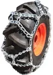 TireChain.com 17.5-24 17.5L-24 Duo Grip Tractor Tire Chains Set of 2