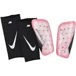 Nike Mercurial Lite Shin Guards White Black Metallic Gold SZ L Unisex DV1771-101