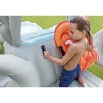 "Intex Surf 'N Slide Inflatable Kids Backyard Water Slide & 120V Electric Pump"