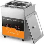 Ultrasonic Cleaner 2L with Heater and Timer, Ultrasonic Parts Cleaner with 40...