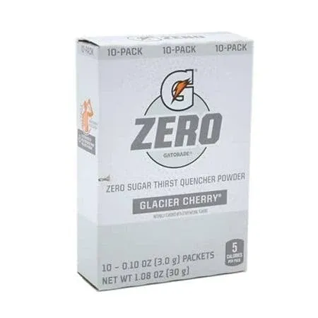 Gatorade Powder Sticks (G Zero Glacier cherry)