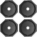 SnapPad | EQ Round 4-Pack for 10" Round Jack Pads | 11.75" Diameter | EQ0SP4